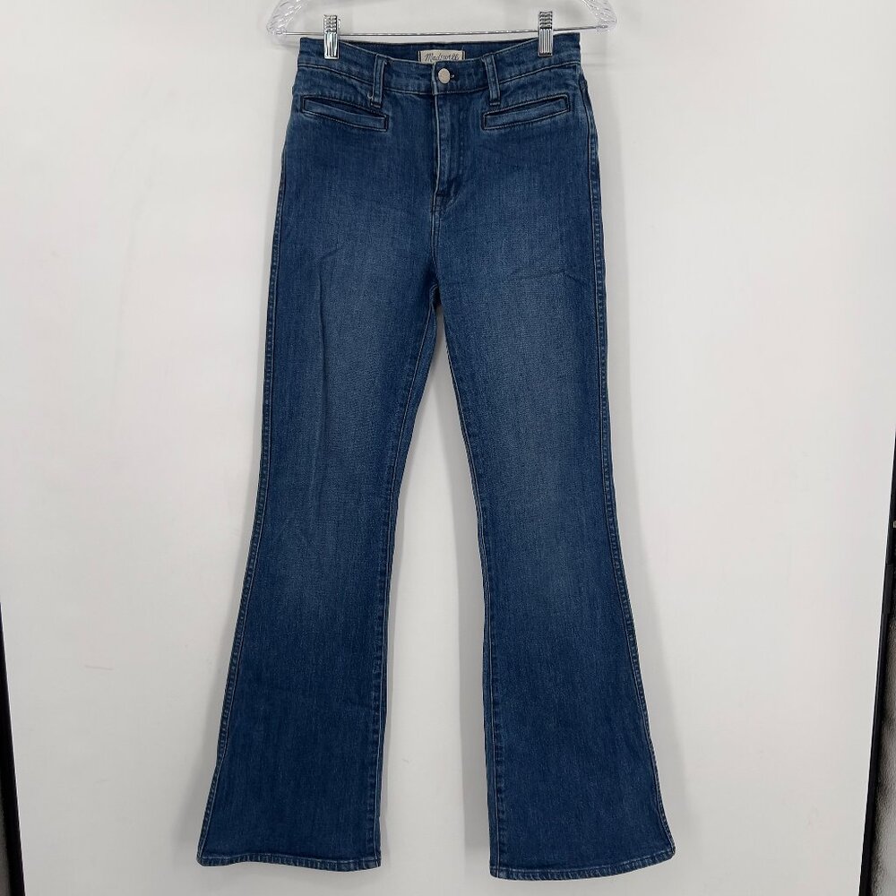 Madewell Women's Flea Market Flare Jeans - Blue
